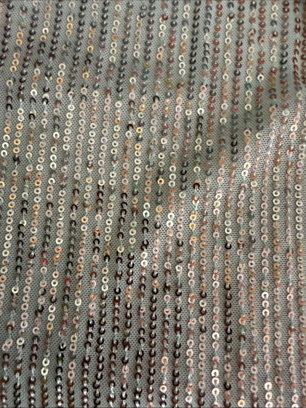 Grace Karin Rose Gold Sequin Halter Top - Picture 3 of 7